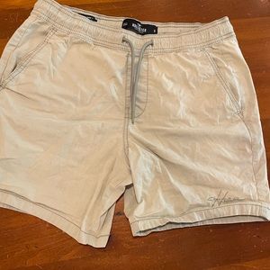 Hollister light green 7inch inseam shorts size mens small